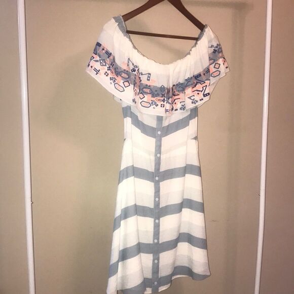 NWT SUGAR+L!PS Off Shoulder Summer Dress - Size M - Picture 6 of 8